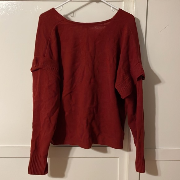 Madewell Ruffle Sleeve Wool Sweater XXL - Picture 2 of 4